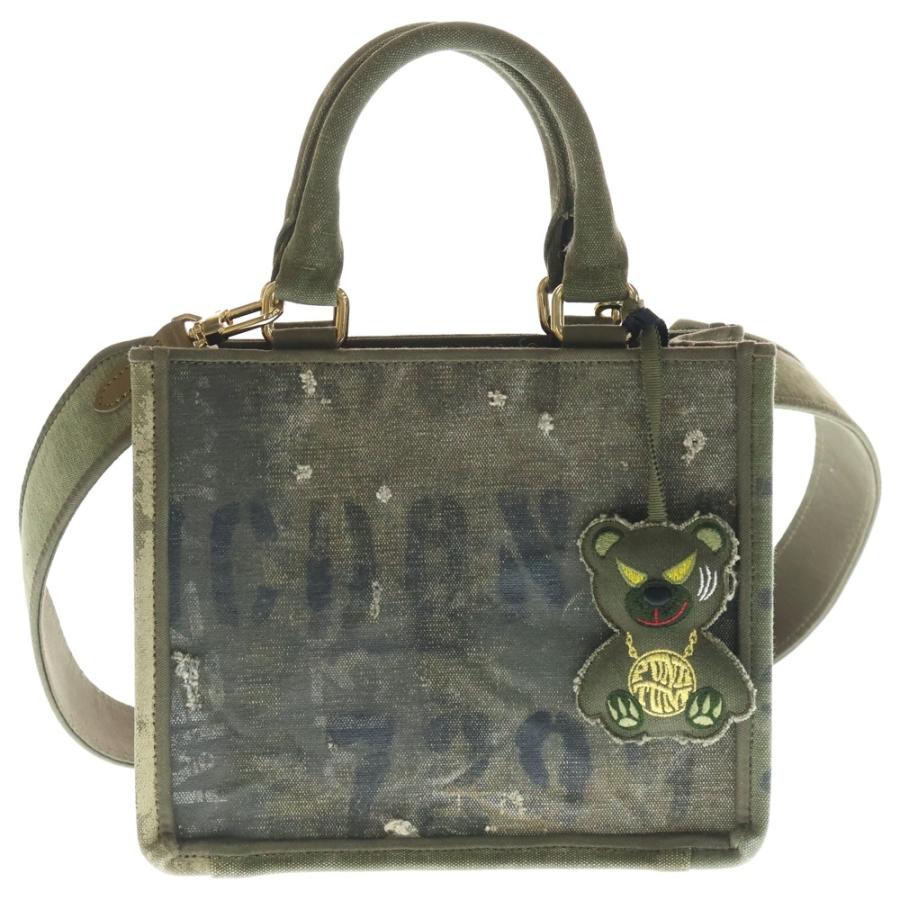 NO BRAND ノーブランド Punktum 【パンクタム】 REMAKE ARMY MINI TOTE
