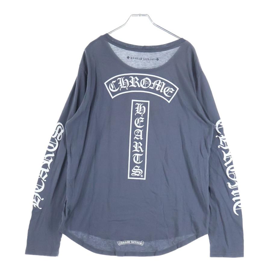 CHROME HEARTS（クロムハーツ） T BAR Tバープリント クルーネック長袖 