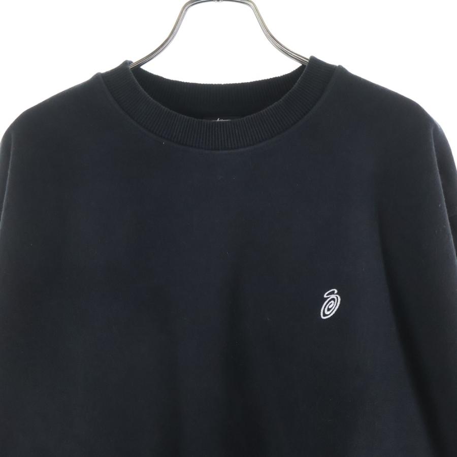 STUSSY（ステューシー） Swirl Applique Crew Sweat 118476 スワール