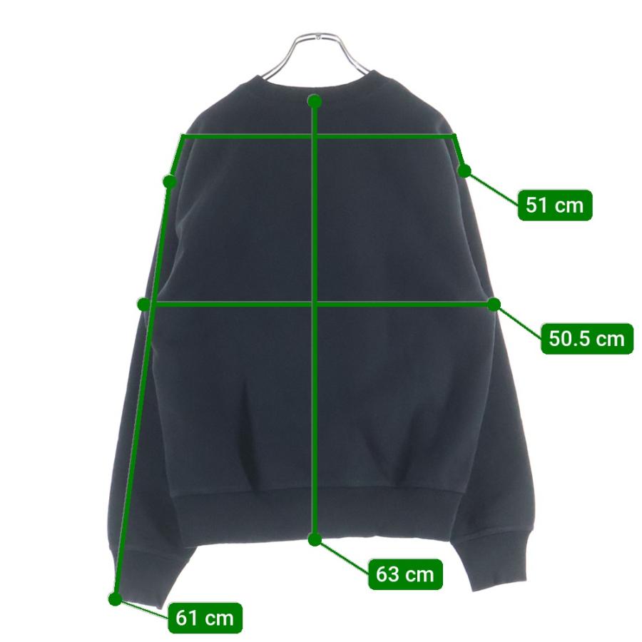 STUSSY（ステューシー） Swirl Applique Crew Sweat 118476 スワール