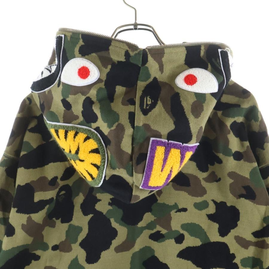 A BATHING APE（アベイシングエイプ） CAMO JACQUARD HOODIE カモ