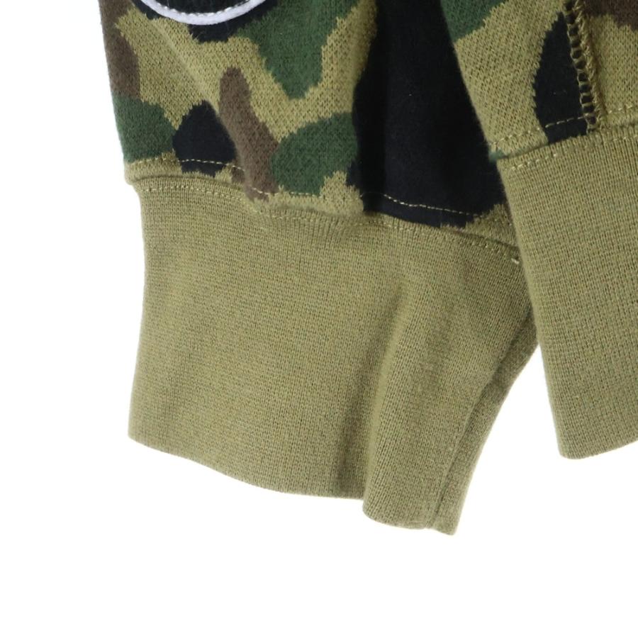 A BATHING APE（アベイシングエイプ） CAMO JACQUARD HOODIE カモ