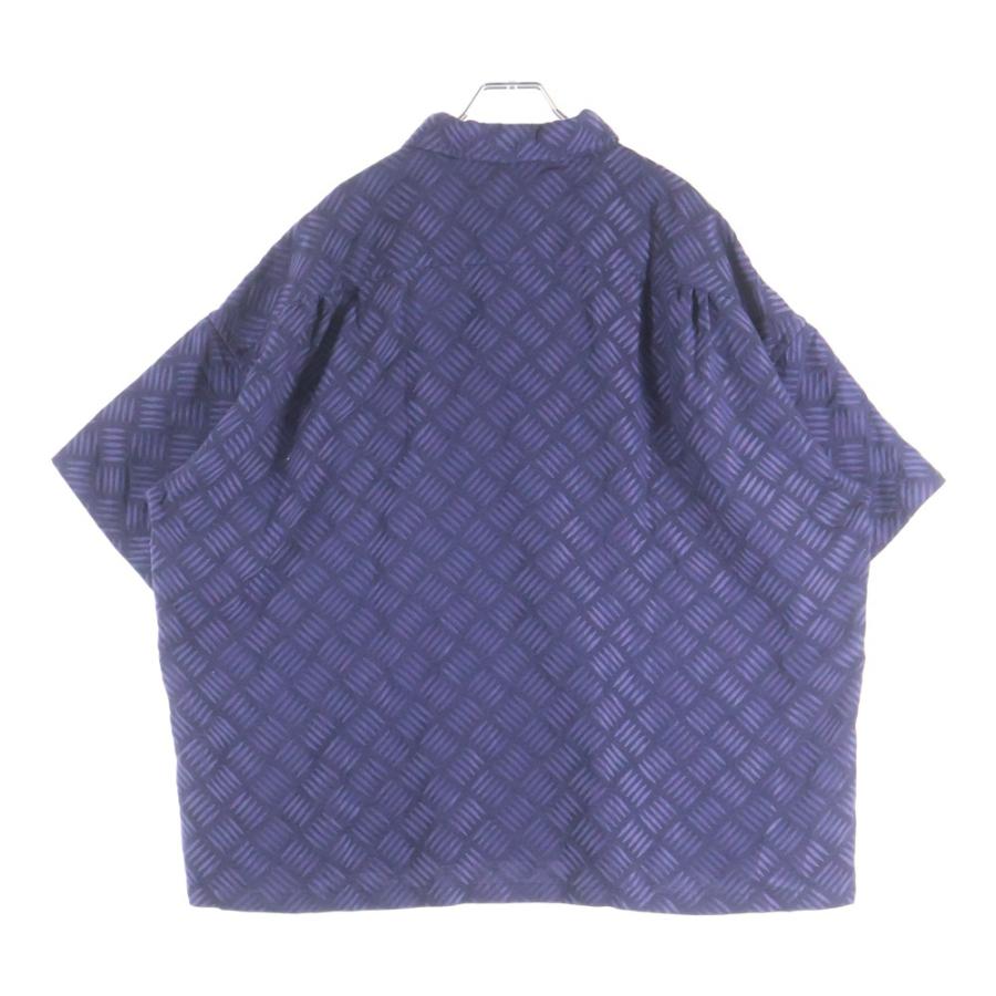 TIGHTBOOTH タイトブース CHECKER PLATE HALF ZIP SHIRT チェッカー