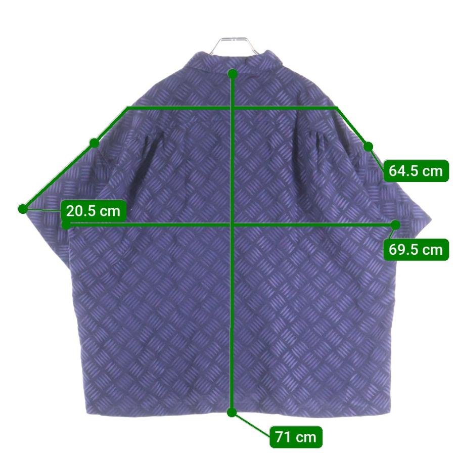 TIGHTBOOTH タイトブース CHECKER PLATE HALF ZIP SHIRT チェッカー