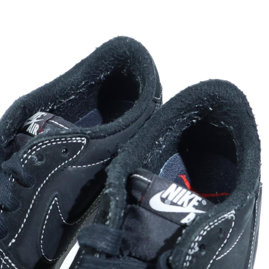 ナイキ　トラヴィス・スコット　エアジョーダン1ロー　77250916N04S NIKE（ナイキ） × トラヴィス スコット エアジョーダン1 ブラック