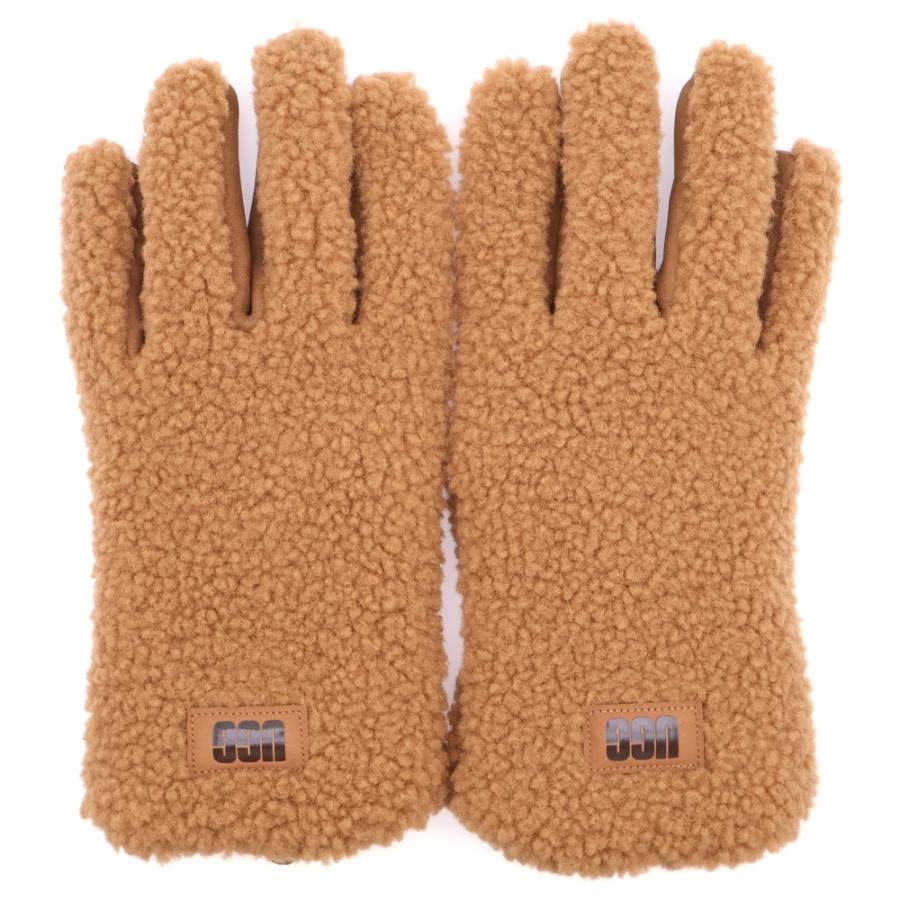 UGG（アグ） UGGfluff Glove UGGフラッフグローブ 手袋 ブラウン