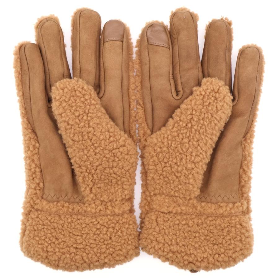 UGG（アグ） UGGfluff Glove UGGフラッフグローブ 手袋 ブラウン