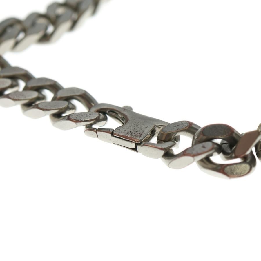 エムエムシックスメゾンマルジェラ Numeric Logo Plate Necklace ロゴ