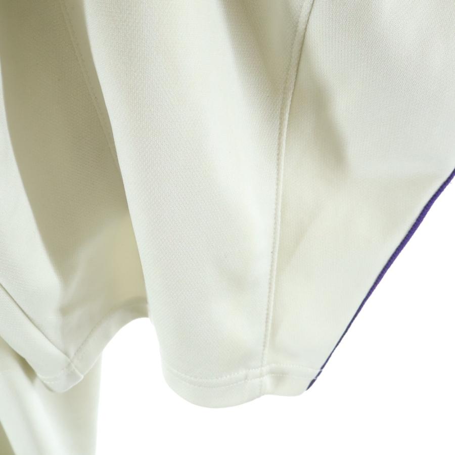 【美品】needles ニードルストラックパンツ ホワイト×パープル Needles - 2 Needles 23SS トラックパンツ レディース ストレート 白