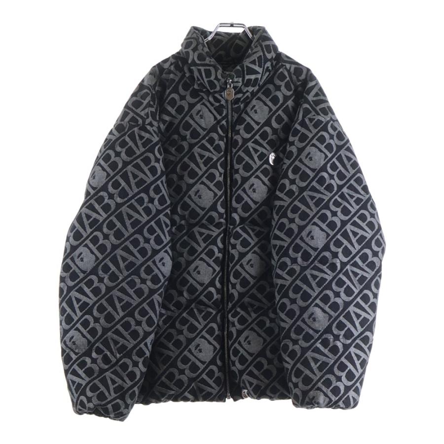 A BATHING APE（アベイシングエイプ） DENIM MONOGRAM PUFFER DOWN