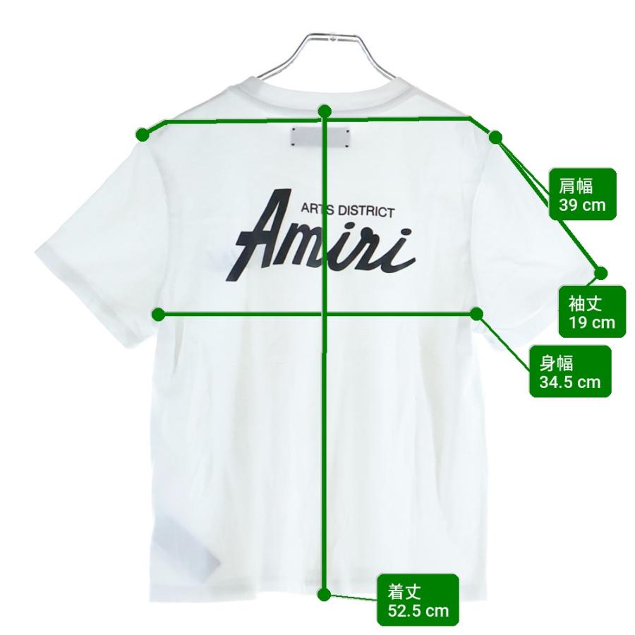 AMIRI（アミリ） 25SS CITY TEE 両面ロゴプリント クルーネック