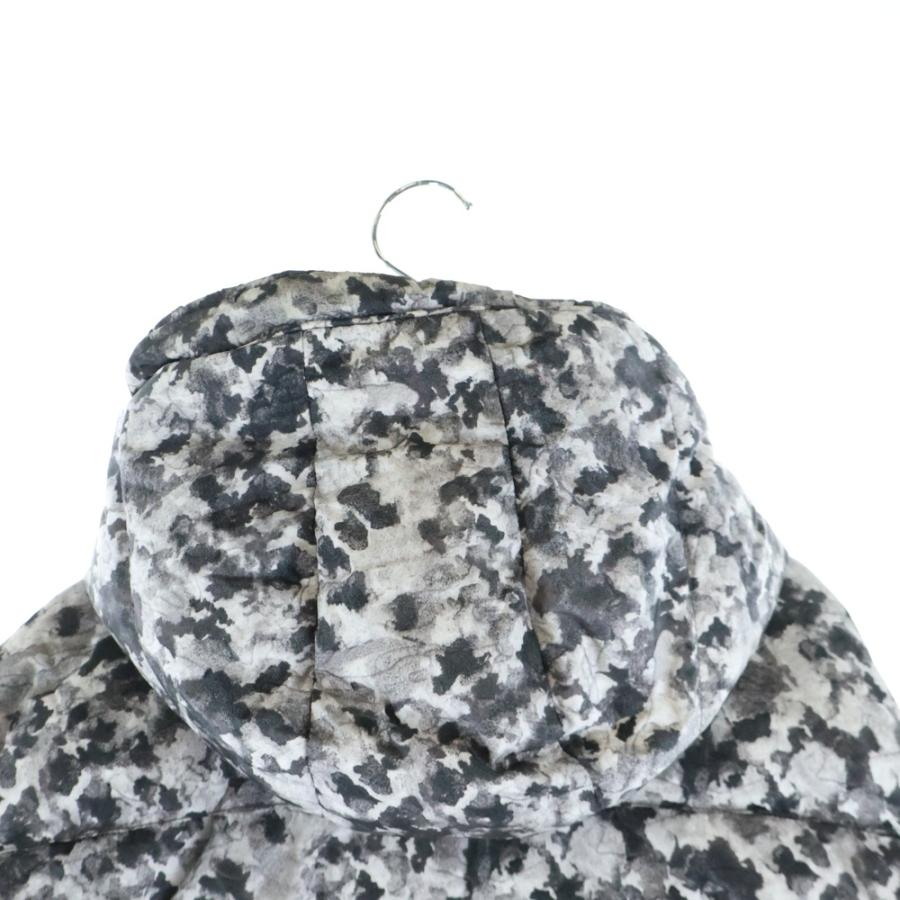 TATRAS（タトラス） 20AW AMUR DOWN JACKET 袖ロゴ刺繍総柄 ジップ