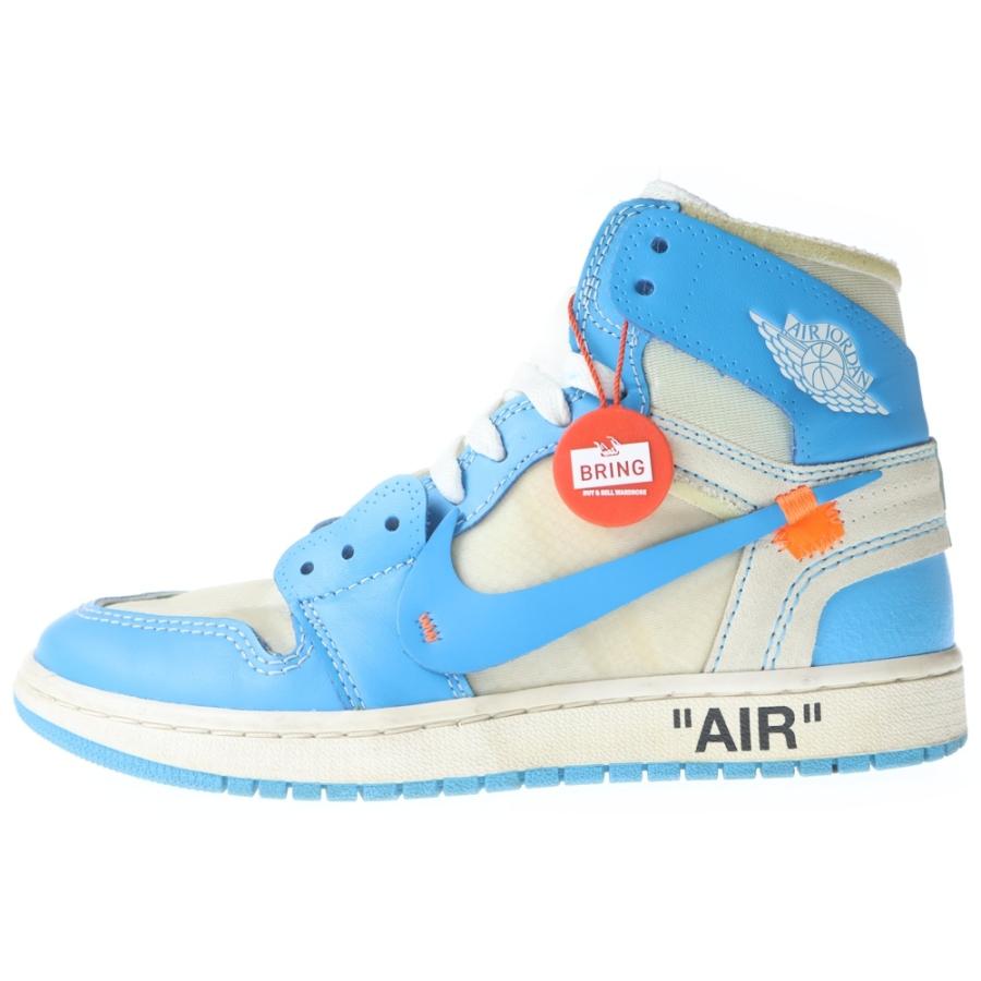 NIKE（ナイキ） × OFF-WHITE AIR JORDAN 1 POWDER BLUE UNC AQ0818-148 