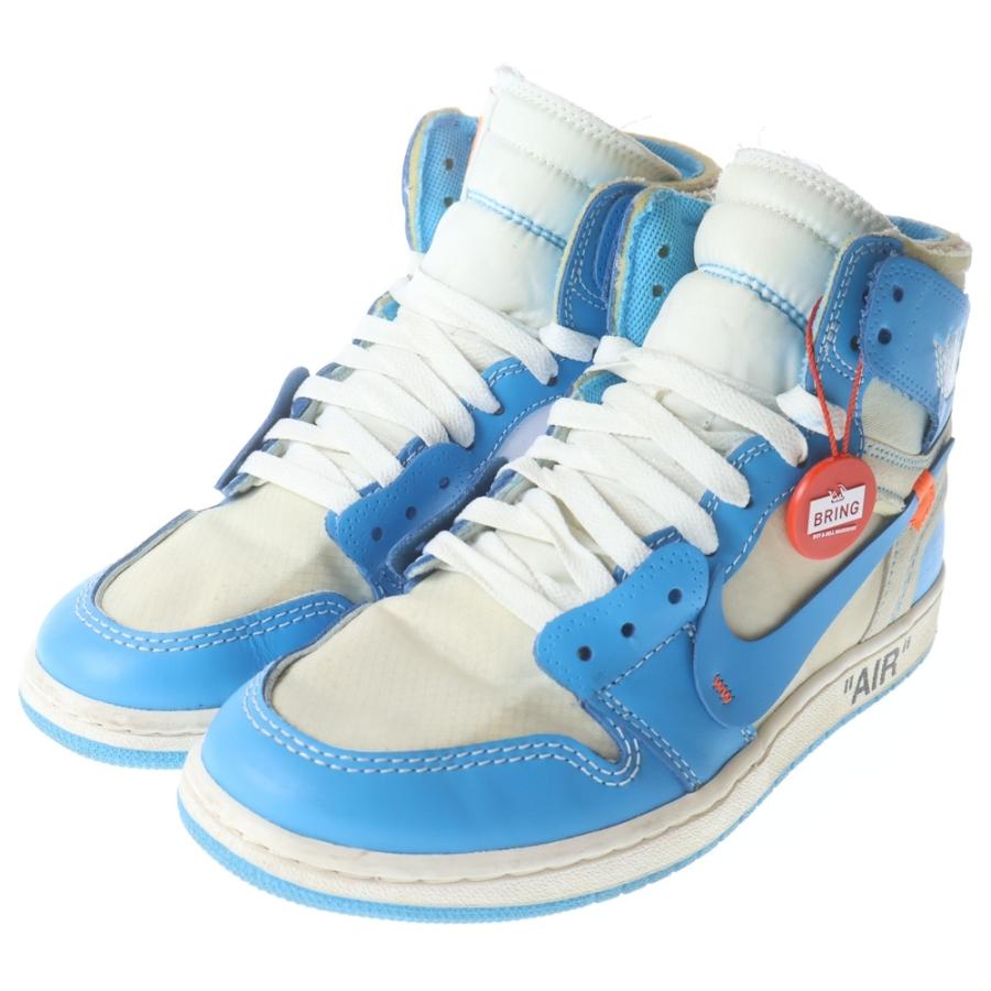 NIKE（ナイキ） × OFF-WHITE AIR JORDAN 1 POWDER BLUE UNC AQ0818-148 