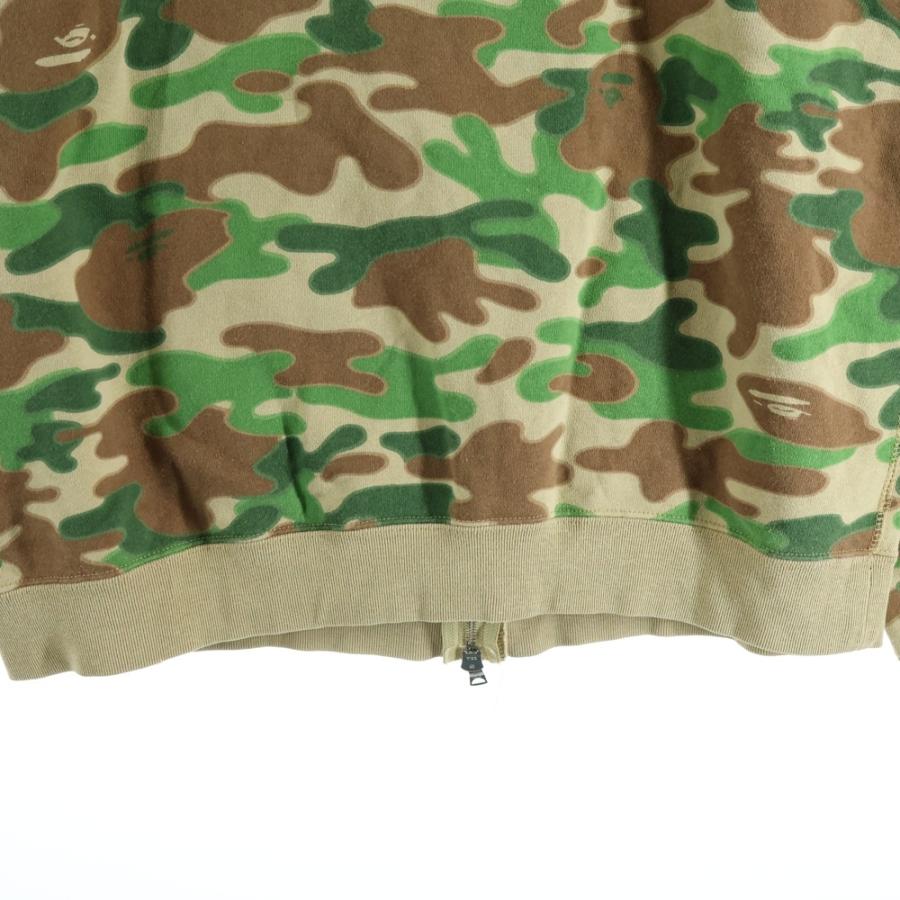 A BATHING APE（アベイシングエイプ） Puzzle Camo Zip Hoodie