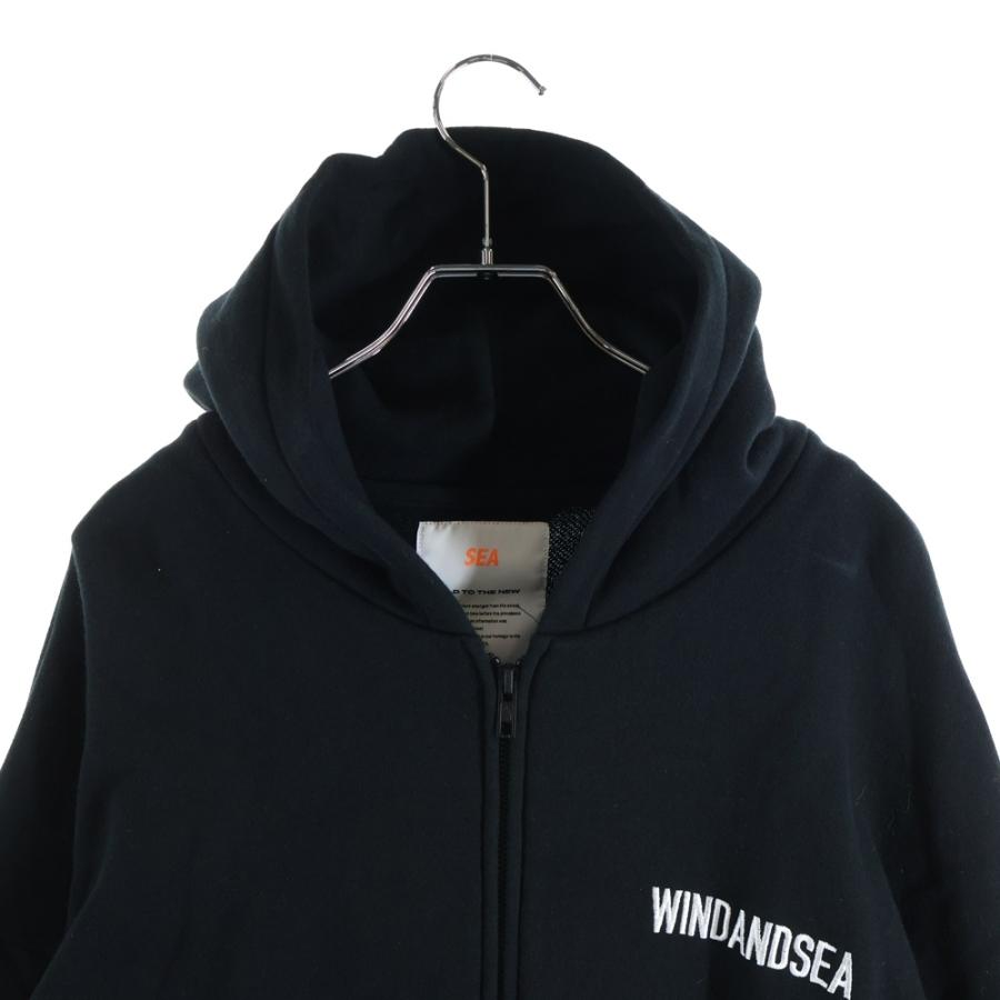 WIND AND SEA（ウィンダンシー） 19AW SEA BIG ZIP HOODIE WDS-19A-SW