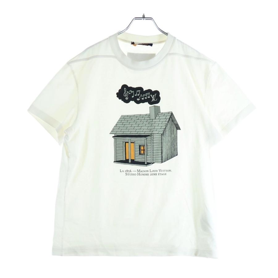 LOUIS VUITTON（ルイ・ヴィトン） 23SS LVハウスプリント 半袖Tシャツ 