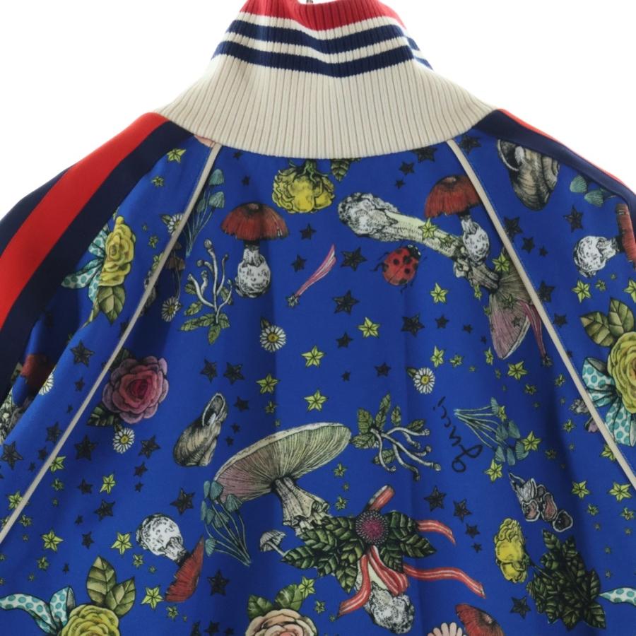 タグ付き GUCCI グッチ ジャケット フローラル 総柄 ライオン ブルゾン GUCCI（グッチ） ×ヒグチユウコ フローラル総柄 ジップアップブルゾン