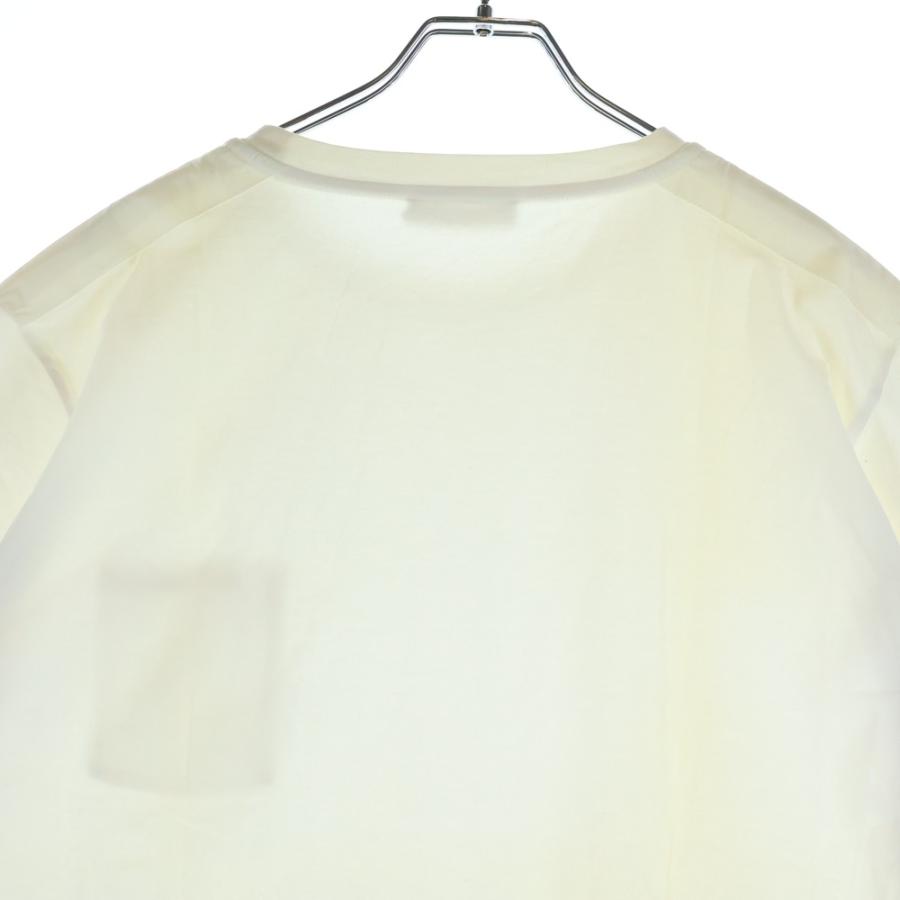 PRADA（プラダ） 21AW ラバーロゴ ナイロンポケット クルーネック半袖T