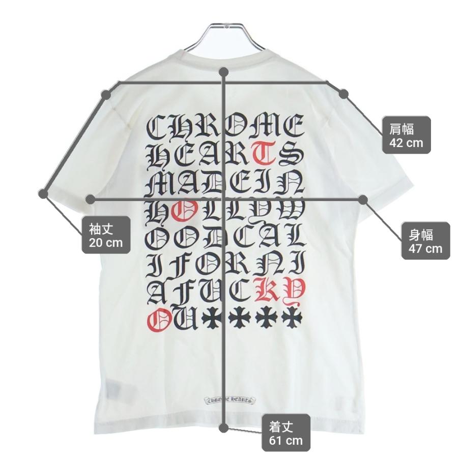 CHROME HEARTS（クロムハーツ） Made In Hollywood T-shirt メイド イ