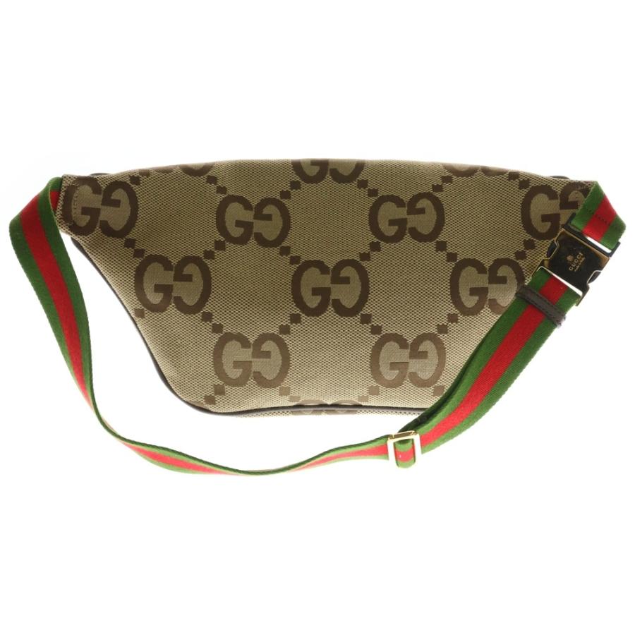 GUCCI グッチ ジャンボGG ベルト ショルダーバッグ ベージュ 696031