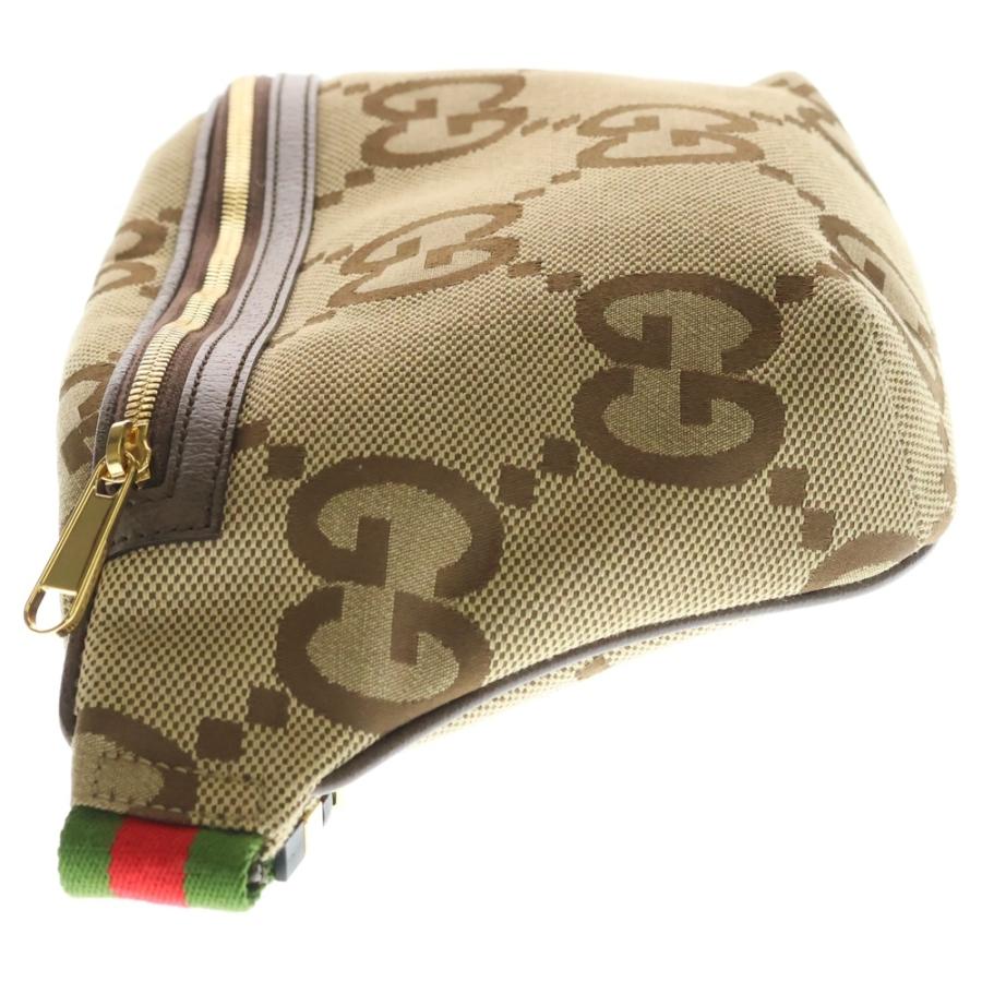 GUCCI グッチ ジャンボGG ベルト ショルダーバッグ ベージュ 696031
