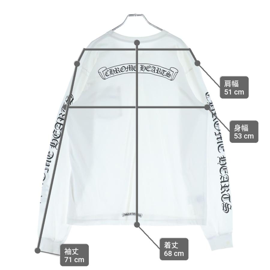 CHROME HEARTS（クロムハーツ） Scroll Logo L/S Pocket T-shirt