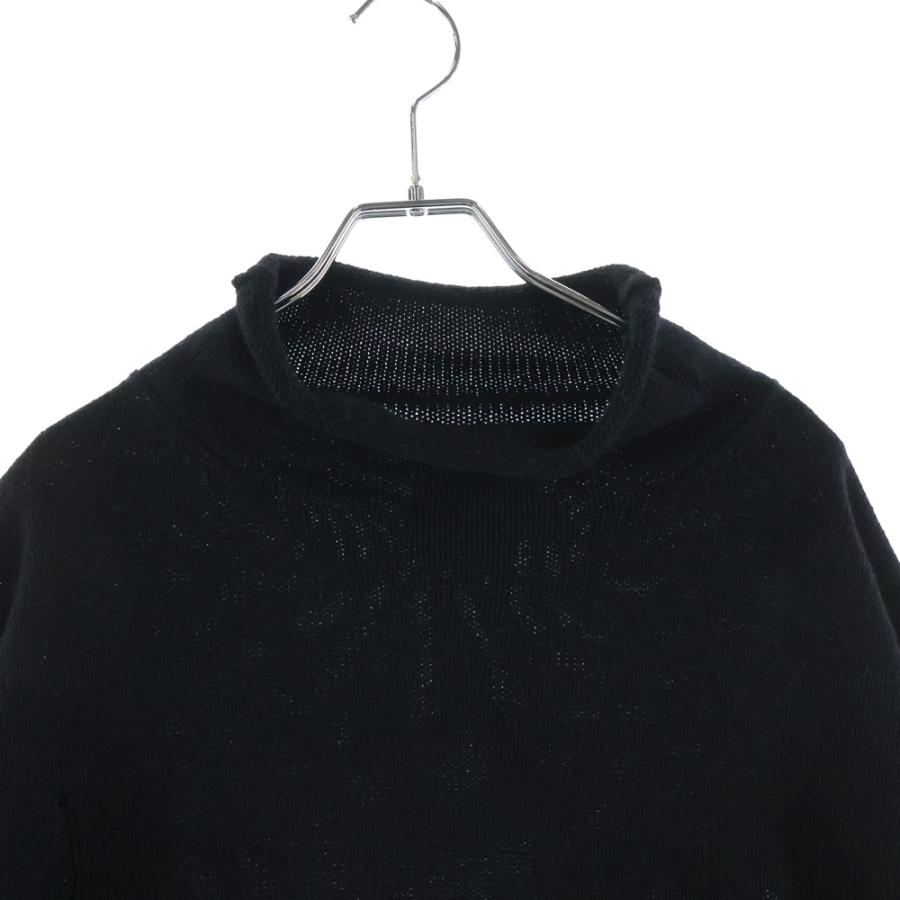 B Yohji Yamamoto ビー ヨウジヤマモト ネック クロップド丈 ニット