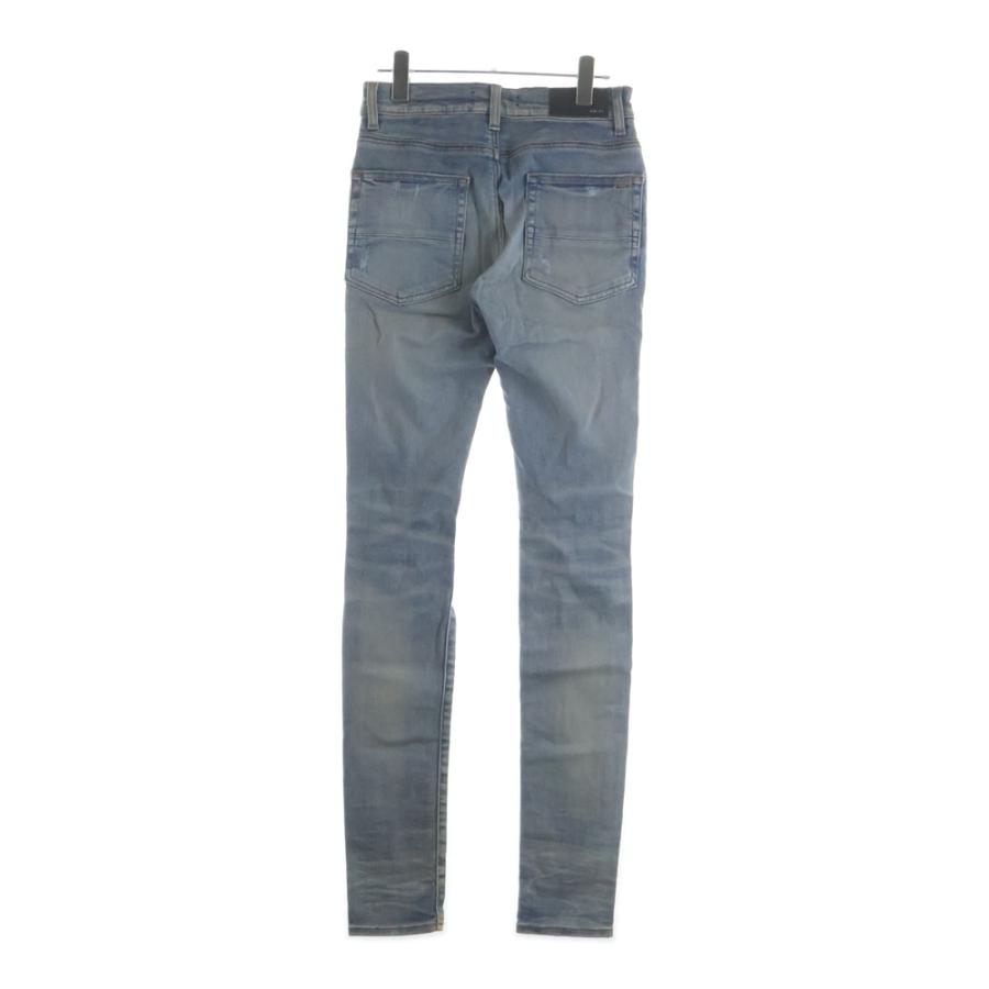 AMIRI アミリ 21SS MX1 DAMAGE SKINNY DENIM PANTS SR1XMD005SAMDSI ダメージ加工 スキニーデニムパンツ ジーンズ インディゴ_1