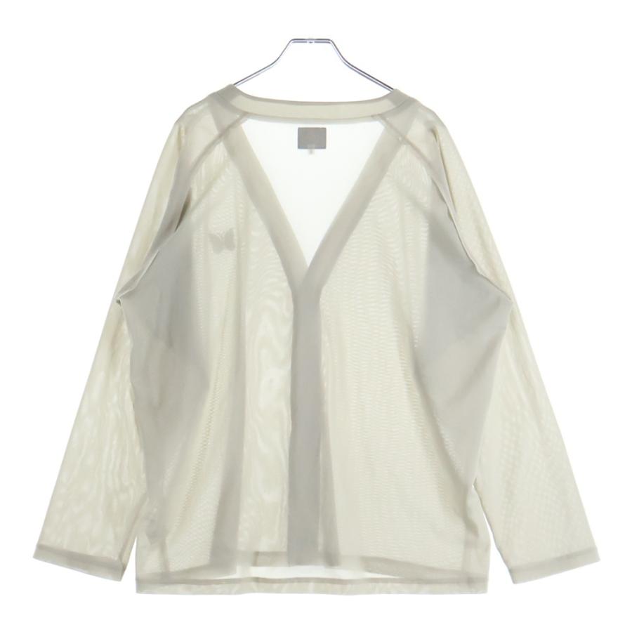 Needles（ニードルス） V Neck Poly Mesh KP243 フロントパピヨンロゴ
