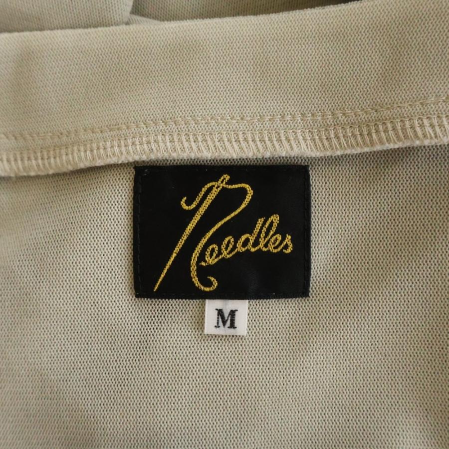 Needles（ニードルス） V Neck Poly Mesh KP243 フロントパピヨンロゴ