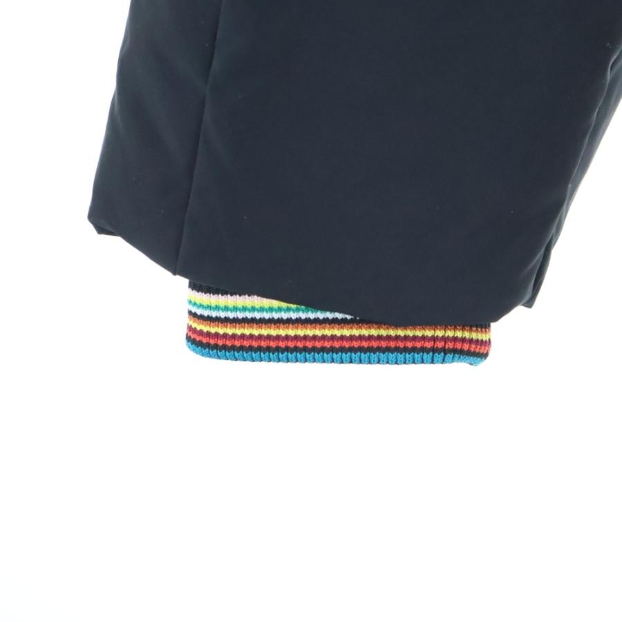 Paul Smith ポールスミス 26AW Cropped Logoクロップドロゴ ダブレジップダウンジャケット ブラック 649Z Paul Smith（ポール・スミス） 26AW Cropped Logoクロップドロゴ ダ