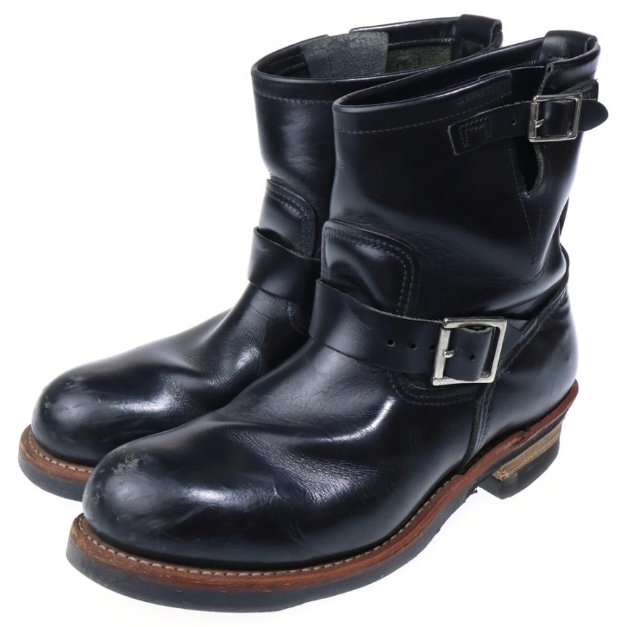 【レッドウィング ブラックレザーエンジニアブーツ 2976】 RED WING レッド ウイング short engineer ショート エンジニア ブーツ