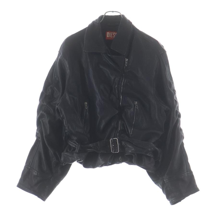 DIESEL（ディーゼル） L-OYS GIACCA ラムレザー クロップドライダース