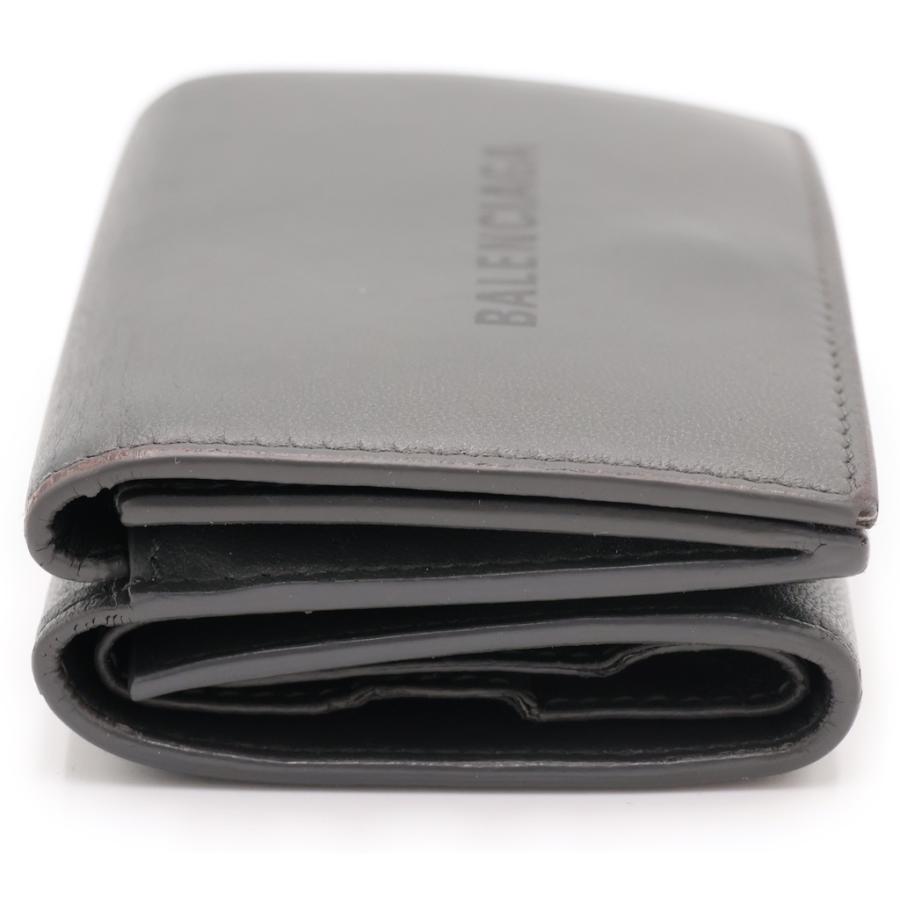 BALENCIAGA（バレンシアガ） CALF SKIN GRIS ACIER カーフスキン ロゴ
