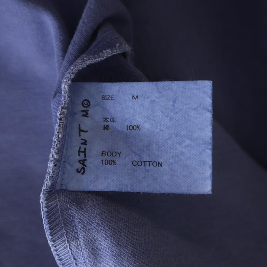 SAINT MICHAEL セントマイケル 26SS COTTON SHIRT ロゴ パッチ ダスト