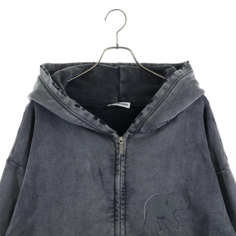 BALENCIAGA（バレンシアガ） 18SS Oversized Zip Hoodie 562488