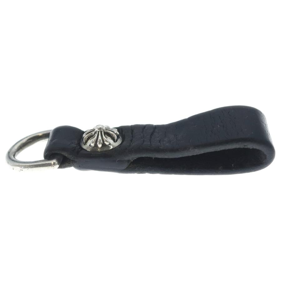 CHROME HEARTS ベルトループ　キーホルダー CHROME HEARTS（クロムハーツ） BELT LOOP クロスボールボタンレザー
