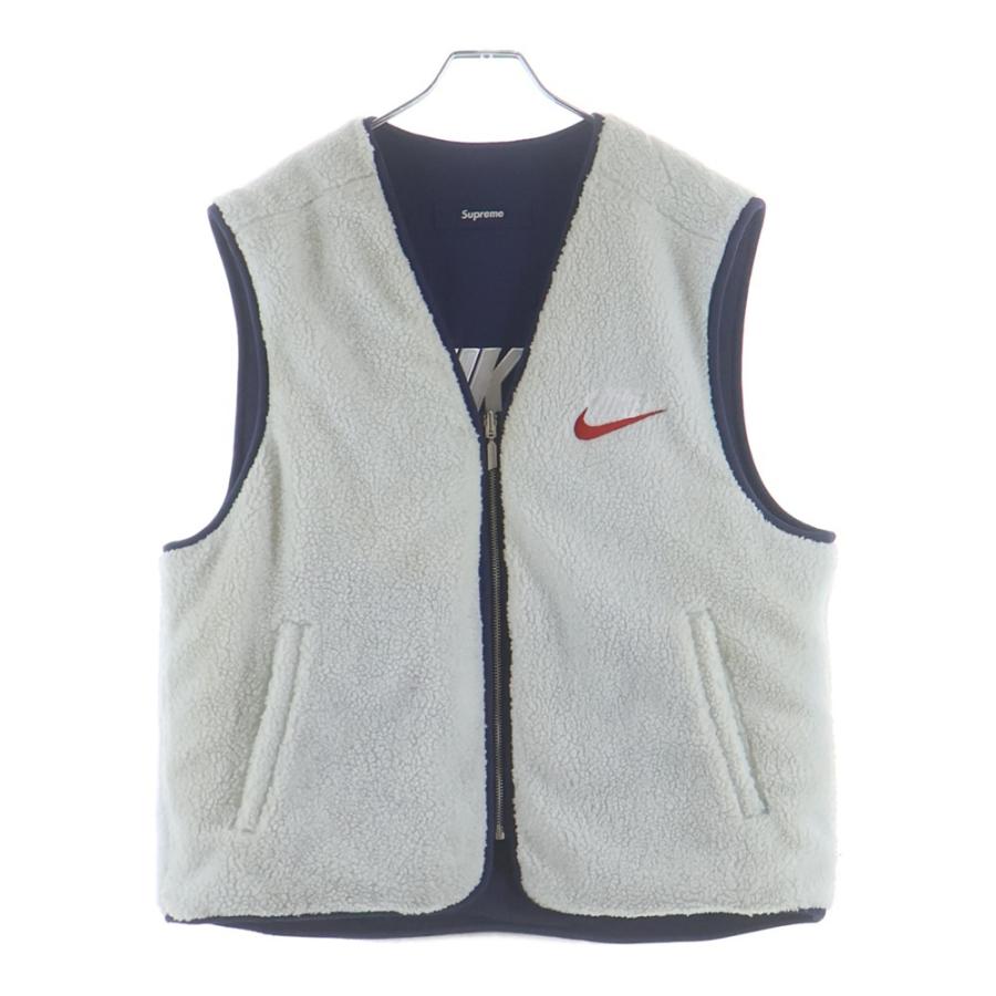 Supreme（シュプリーム） 18AW ×NIKE Reversible Nylon Sherpa Vest