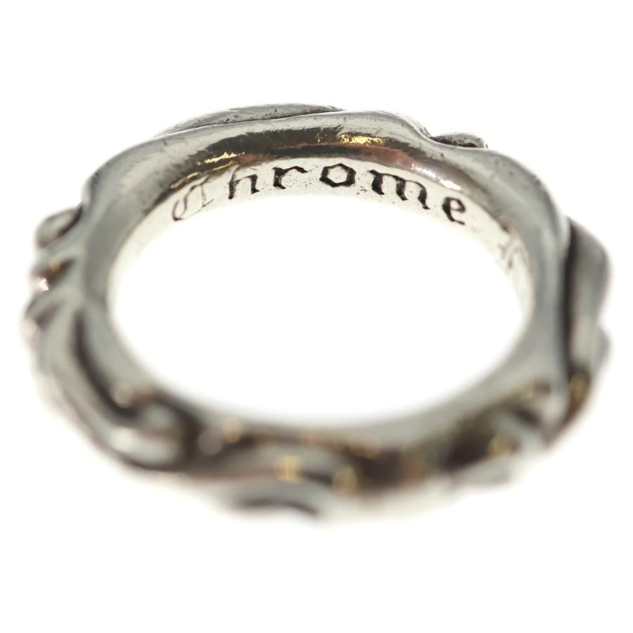 クロムハーツ　スクロールバンドリングus17.5 CHROME HEARTS（クロムハーツ） SCRL BAND スクロールバンド リング