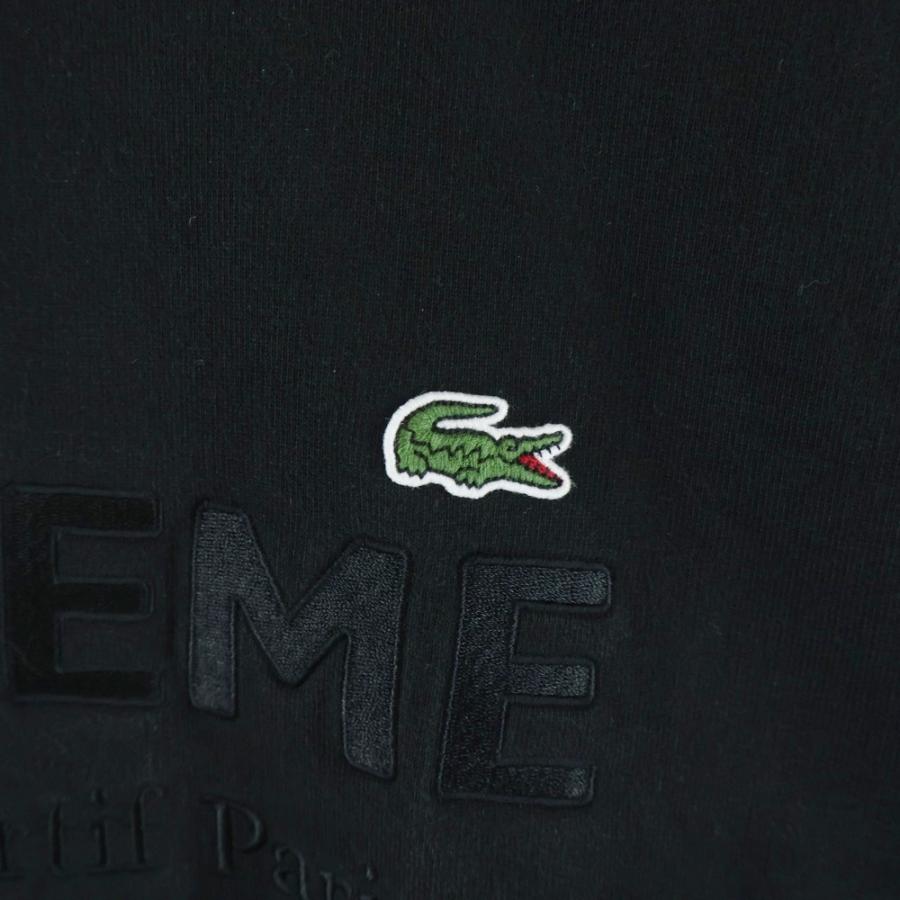 Supreme（シュプリーム） 19SS ×LACOSTE LOGO PRINT CREWNECK ロゴ