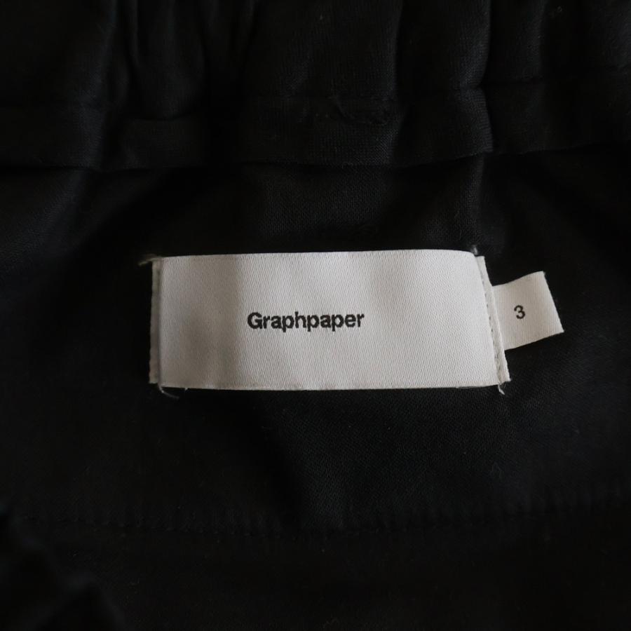 Graphpaper グラフペーパー Scale Off Wool Tapered Trousers スケール