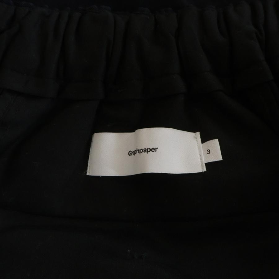 Graphpaper グラフペーパー Scale Off Wool Tapered Trousers スケール