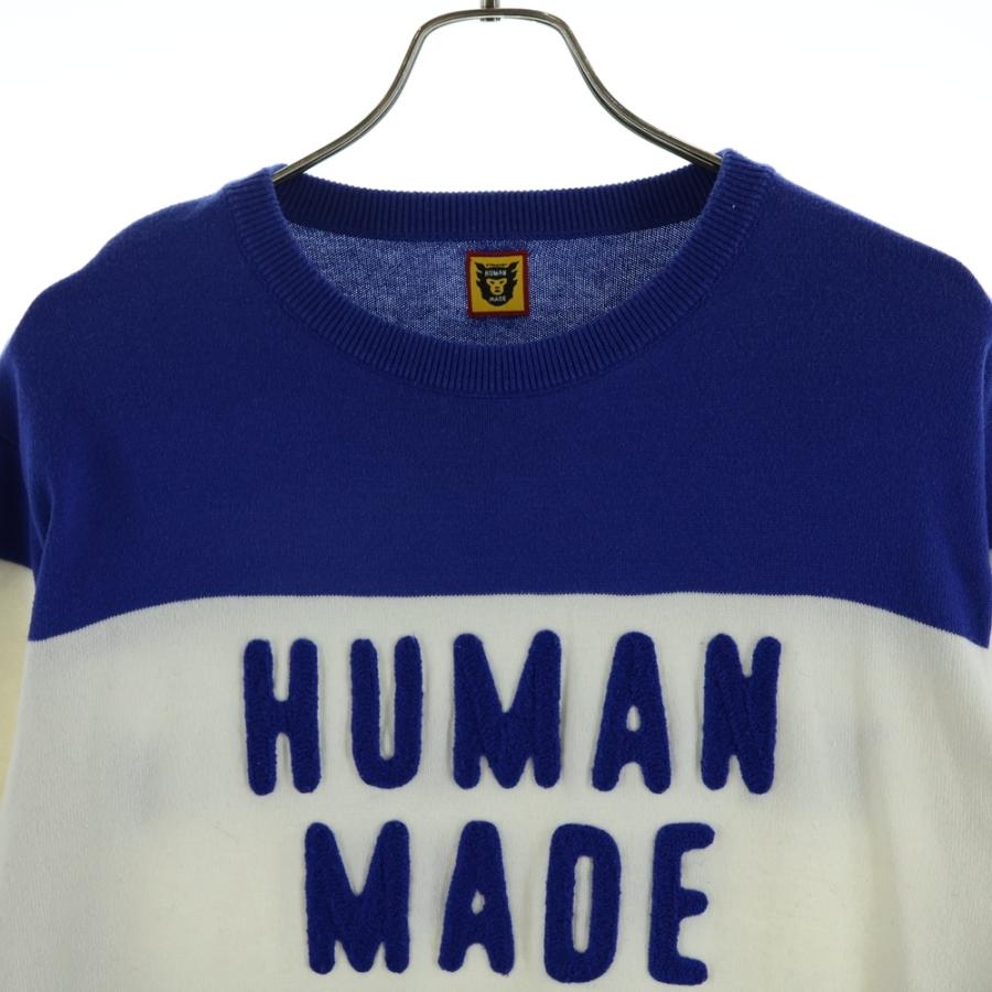 HUMAN MADE（ヒューマンメード） ヒューマンメイド ロゴ刺繍 クルー 