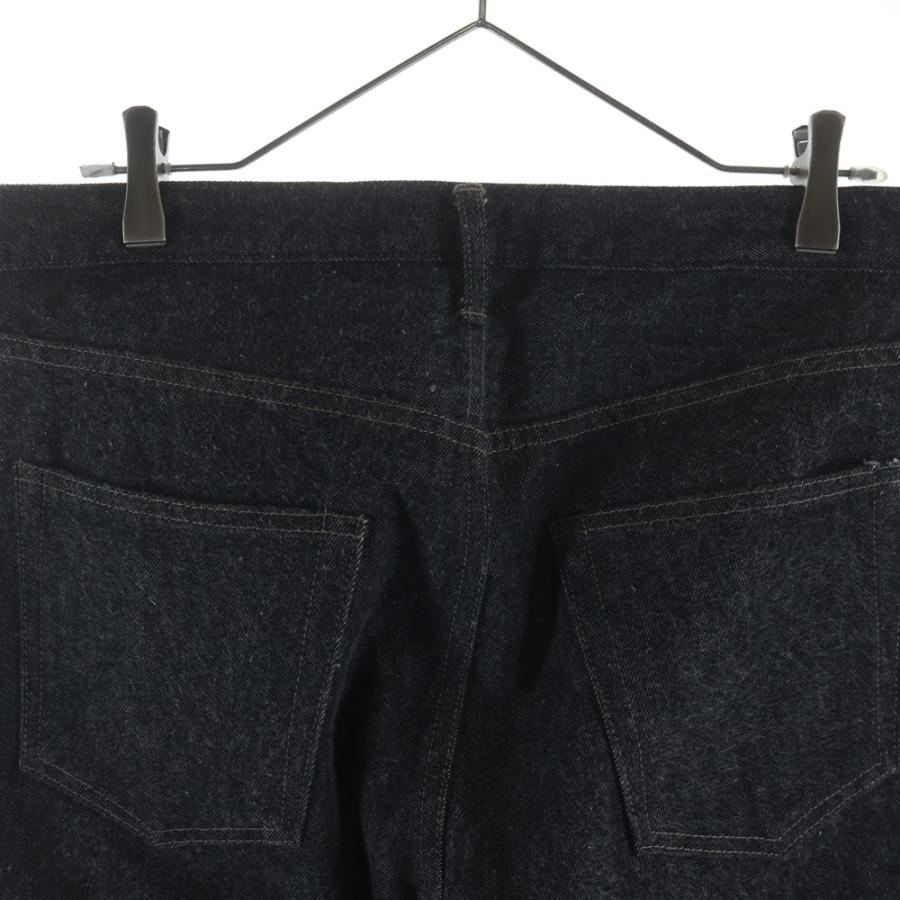 A.PRESSE アプレッセ Black Washed Denim Pants AP-4007 ウォッシュド加工 デニムパンツ ジーンズ ブラックの画像