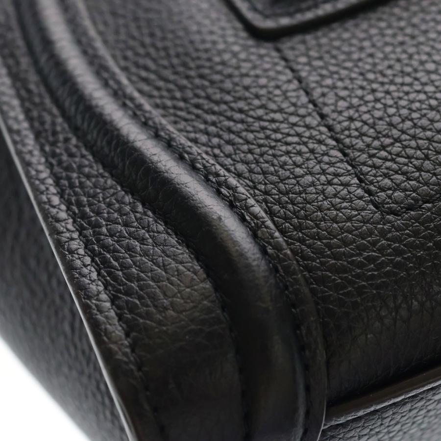 CELINE（セリーヌ） ラゲージナノレザーショッパーバッグ ブラック