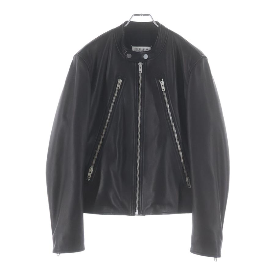 ★美品★Maison Margiela（メゾンマルジェラ） ライダース19AW Maison Martin Margiela メゾンマルタンマルジェラ 19AW 5-zip Leather