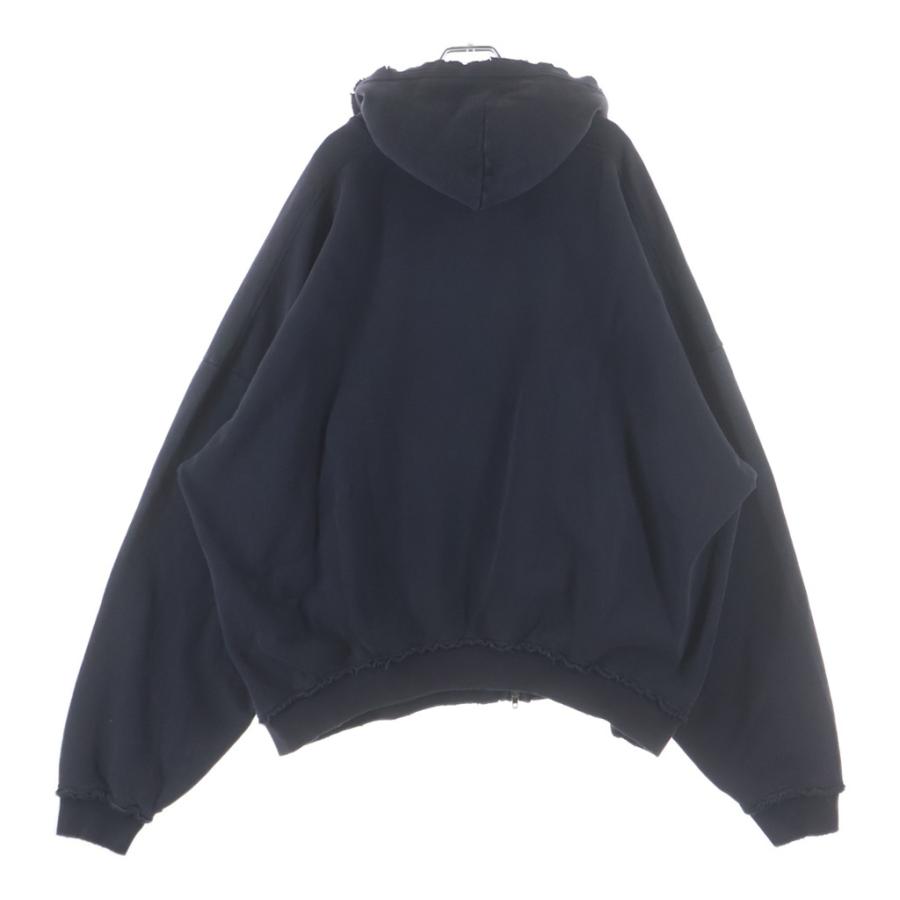 BALENCIAGA バレンシアガ 24AW FASHION DESICNER HOODIE 808227 ファッションデザイナー プリント ジップアパーカー フーディ ブラック BALENCIAGA（バレンシアガ） 24AW FASHION DESICNER HOODIE 808227