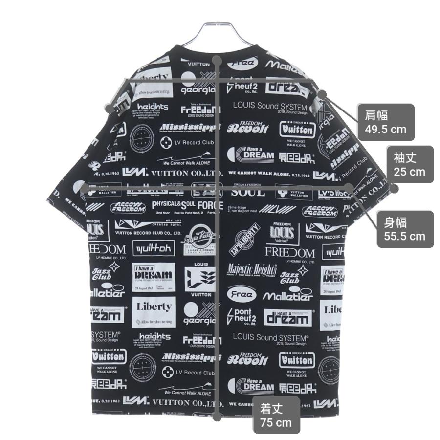 LOUIS VUITTON（ルイ・ヴィトン） 19AW All Over Logo Tee RM192M NPG