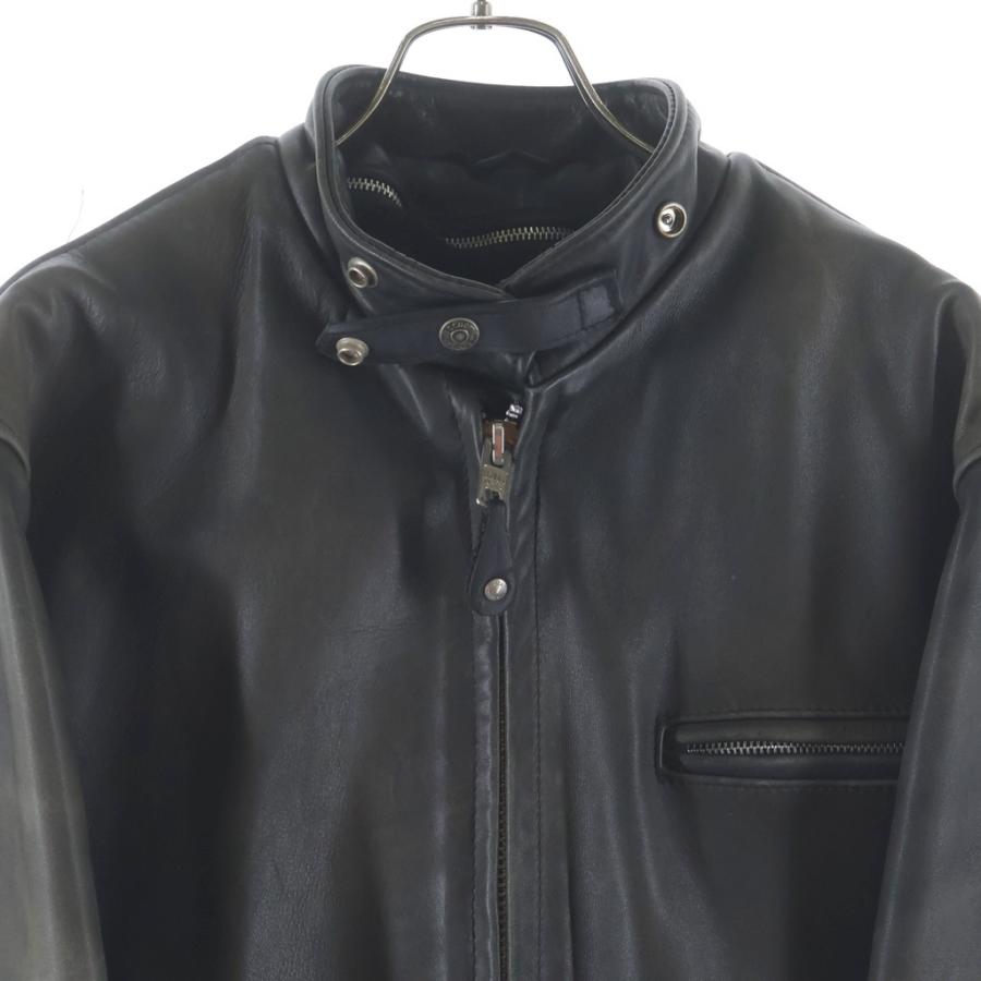SCHOTT ショット シングルライダース ボアライナー付き カウレザー